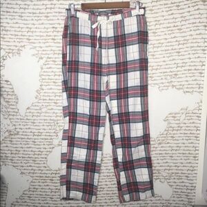 Eddie Bauer Size XS Classic Plaid Flannel
Drawstring Pajama Pants